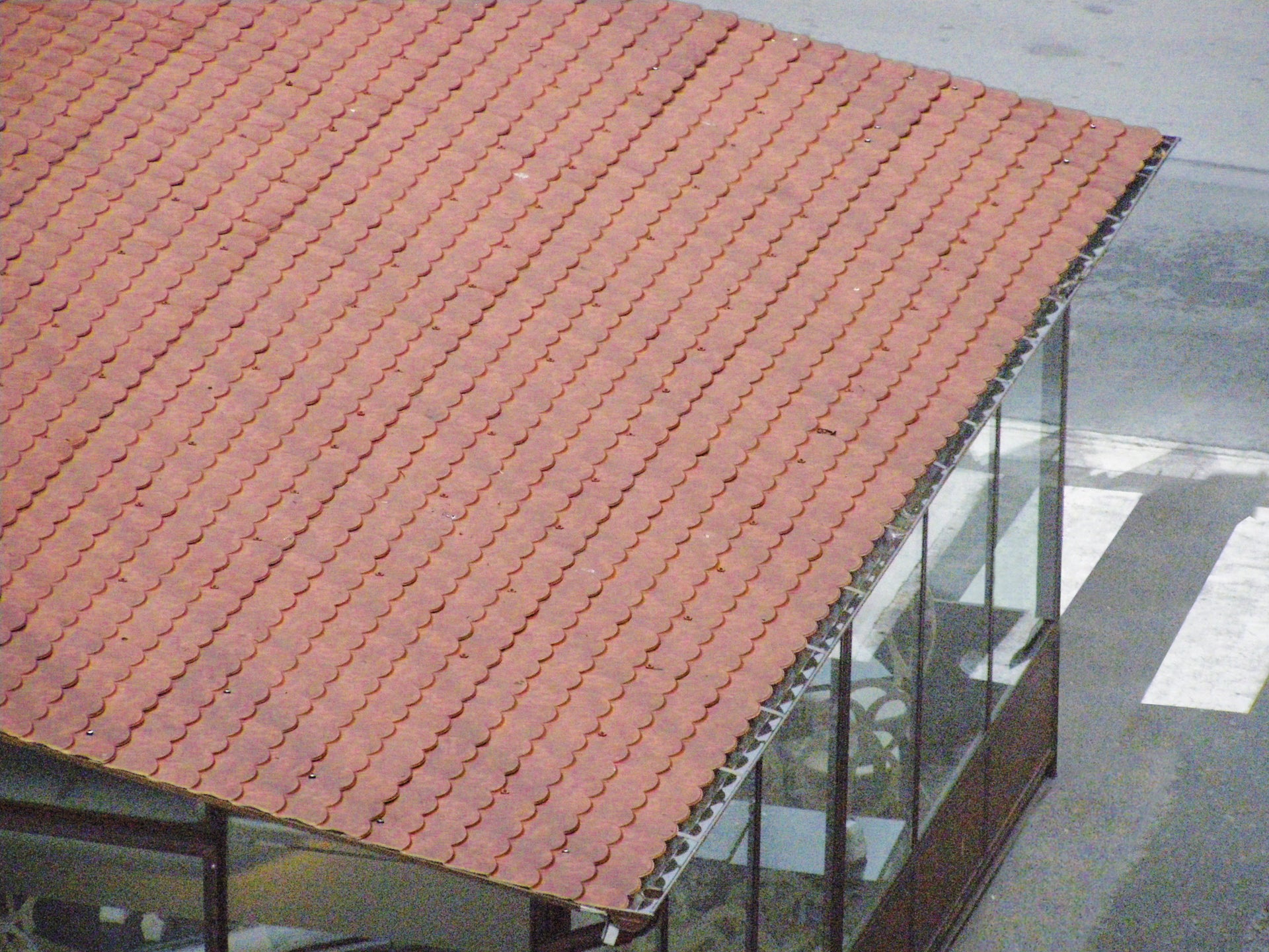 Plaque de toiture imitation ardoise pvc cendre l.1.14 x L.1.31m FIRST PLAST | Leroy Merlin