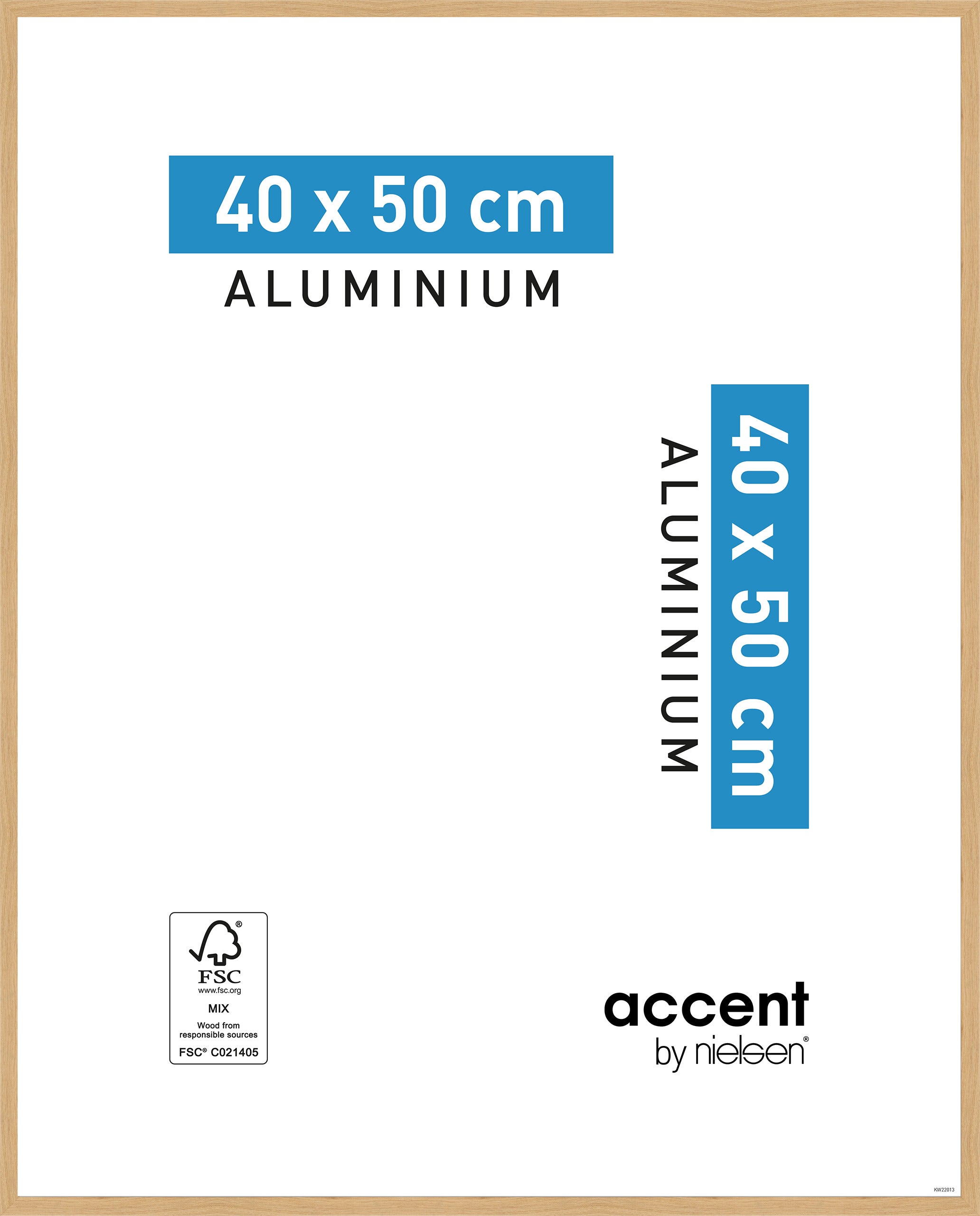 40x50 cm pour Tableaux en Format 30x40 cm Deha Passe-Partout Noir